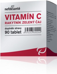 Vitamín C + Rakytník, Zelený čaj